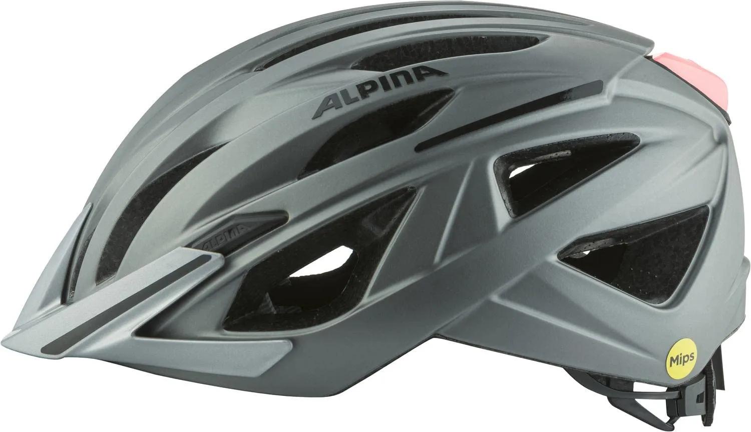 Alpina Gent MIPS casco bici dark silver matt
