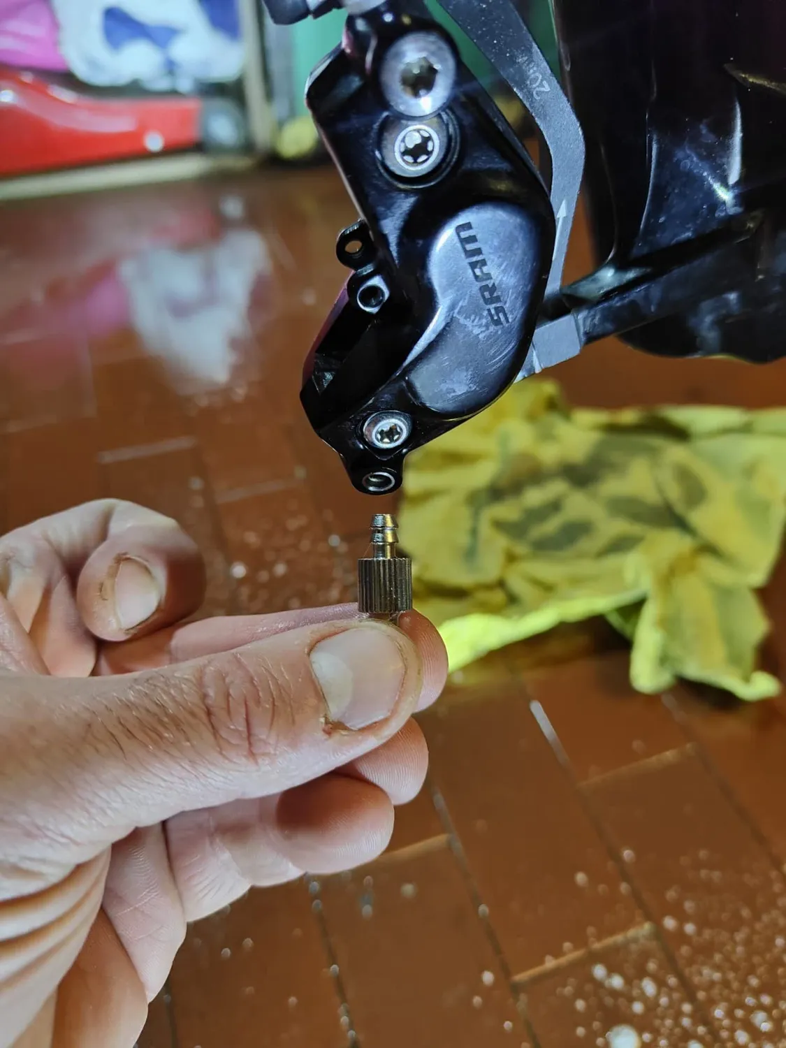 Borgen kit spurgo freni disco Avid SRAM DOT 5.1