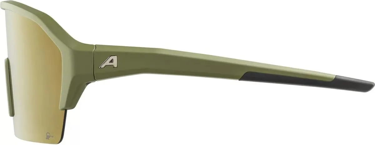 Alpina Ram HR Q-Lite occhiali Olive Matt contrasto