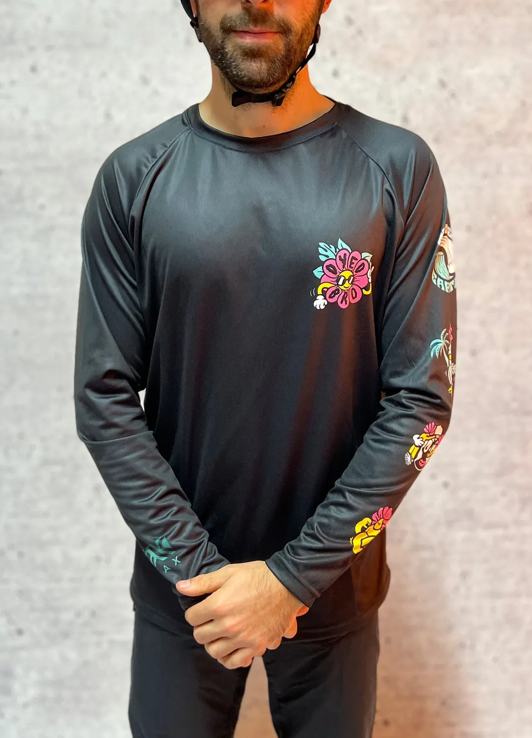 Dyedbro Victor Brousseaud Ride Jersey maglia L maniche lunghe