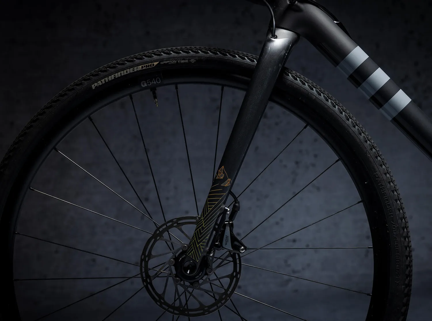 Dyedbro Stay Free Gravel protezione telaio nera matt