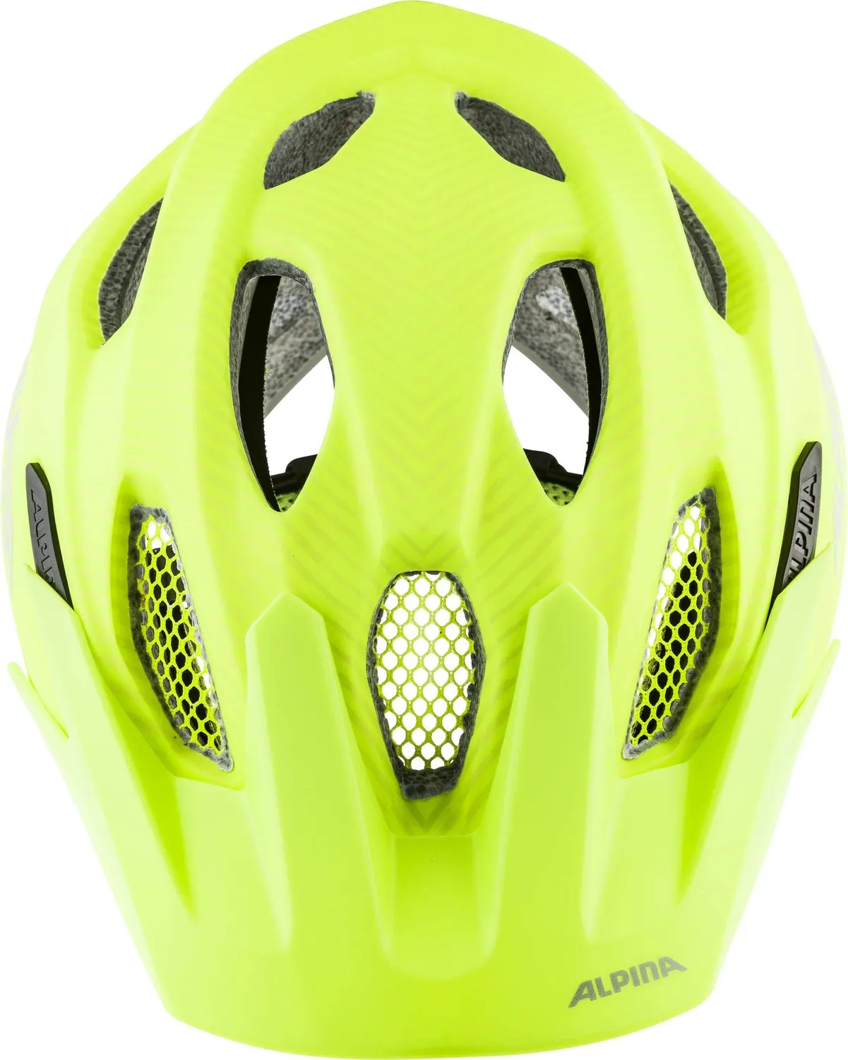Alpina Carapax JR. Flash casco bici bambino 51-56 Be Visible