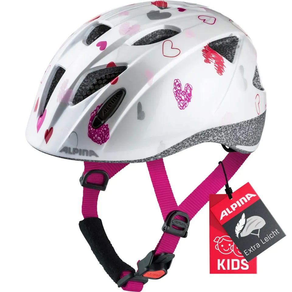 Alpina Ximo Casco Bici Bambino 47-51 cm con Riflettori