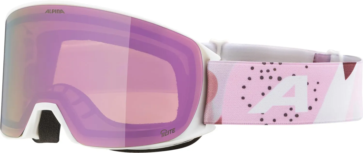 Alpina Nakiska Q-Lite maschera sci vista media specchio