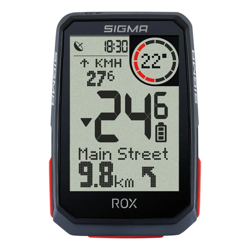 Sigma ROX 4.0 HR ciclocomputer GPS nero con cardio decisivo e-bike