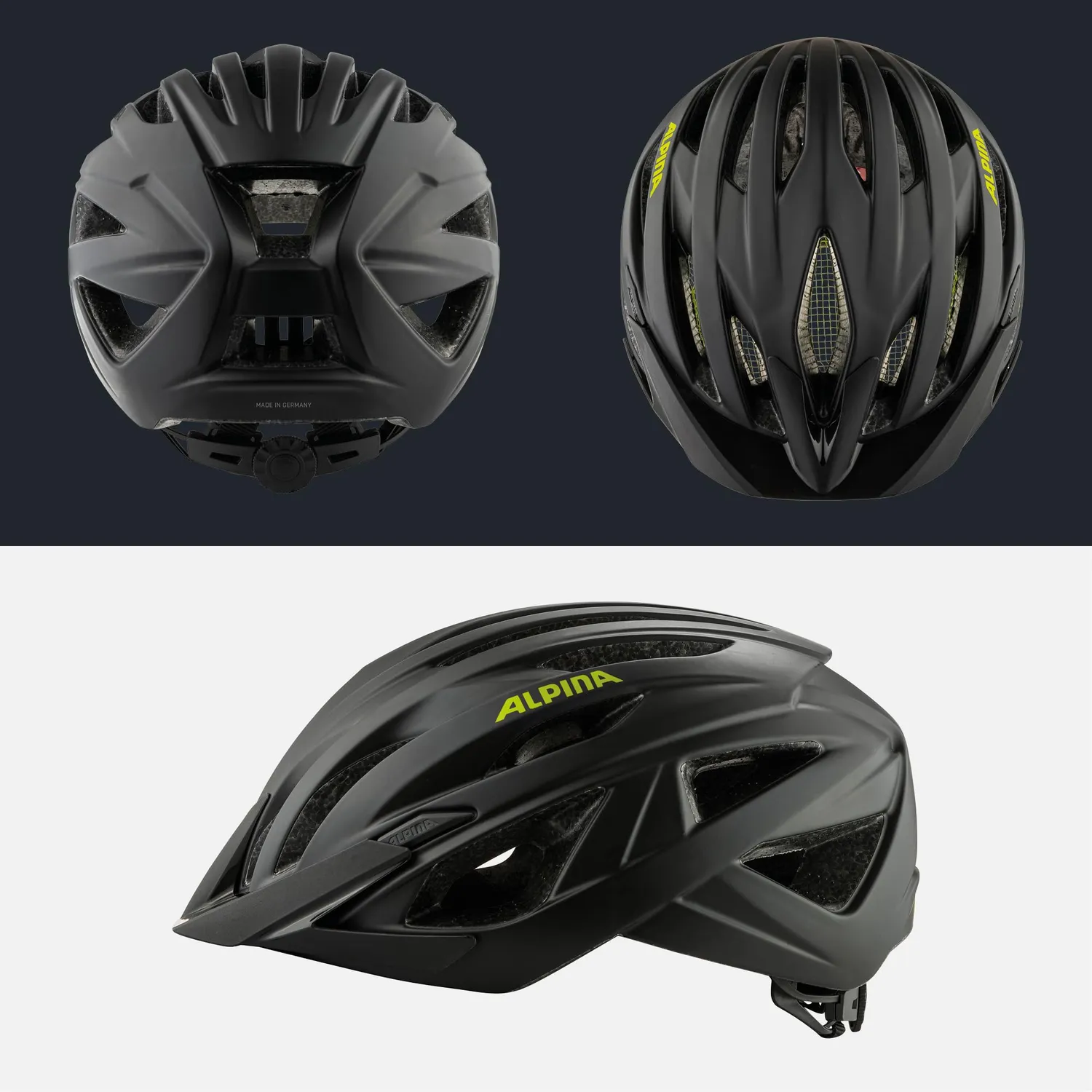 Alpina Parana Casco Bici Touring Unisex Ventilato