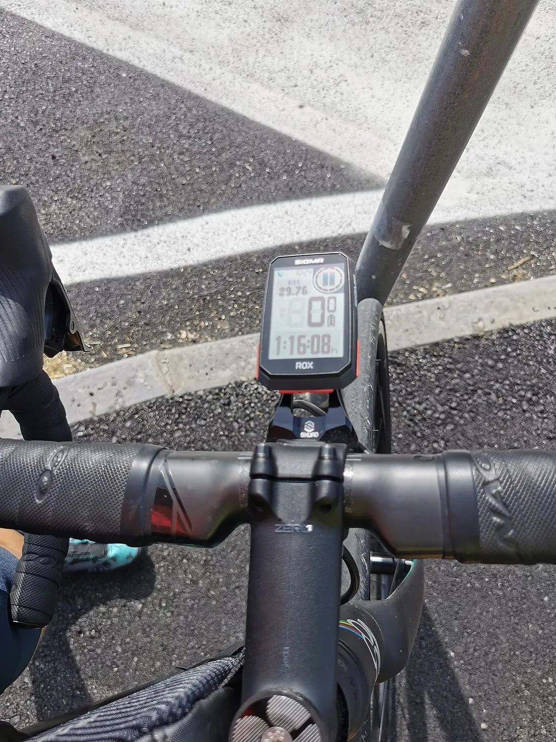 Sigma Rox 4.0 Black ciclocomputer GPS bici con altimetro