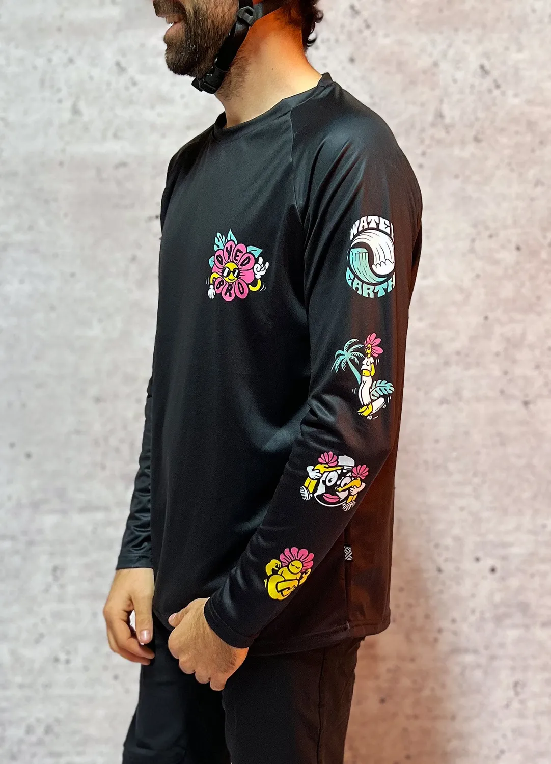 Dyedbro Victor Brousseaud Ride Jersey maglia L maniche lunghe