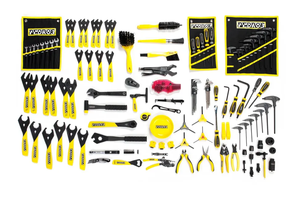 Pedro's Master Bench Tool Kit attrezzi bici 121 pezzi officina