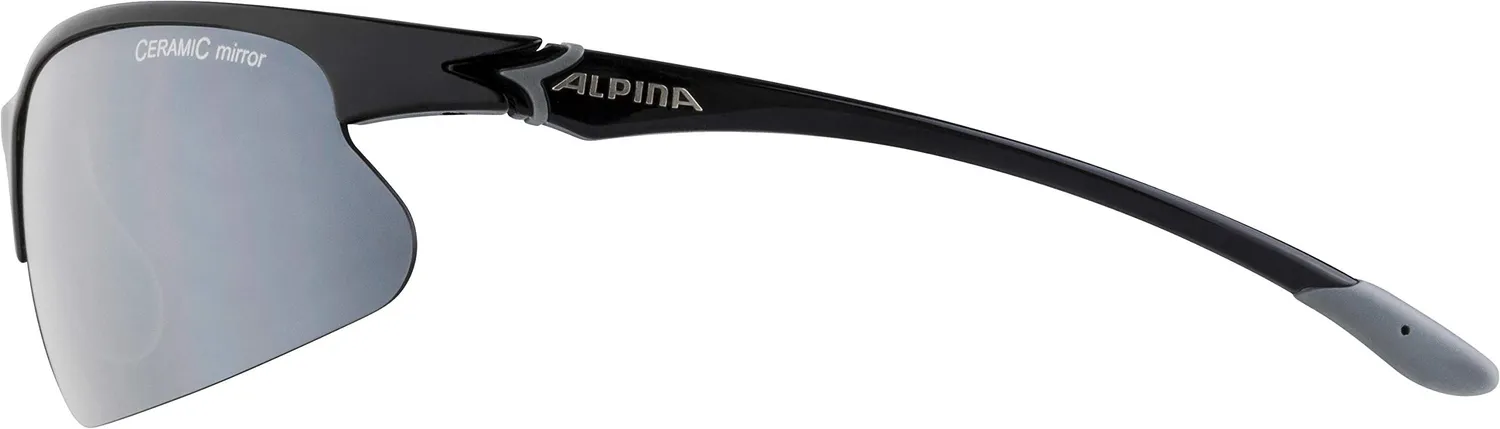 Alpina Dribs 3.0 occhiali sportivi adulti specchiati infrangibili