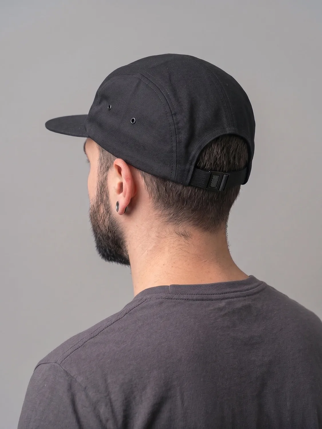Dyedbro 5-Panel Mocha Logo cappellino nero