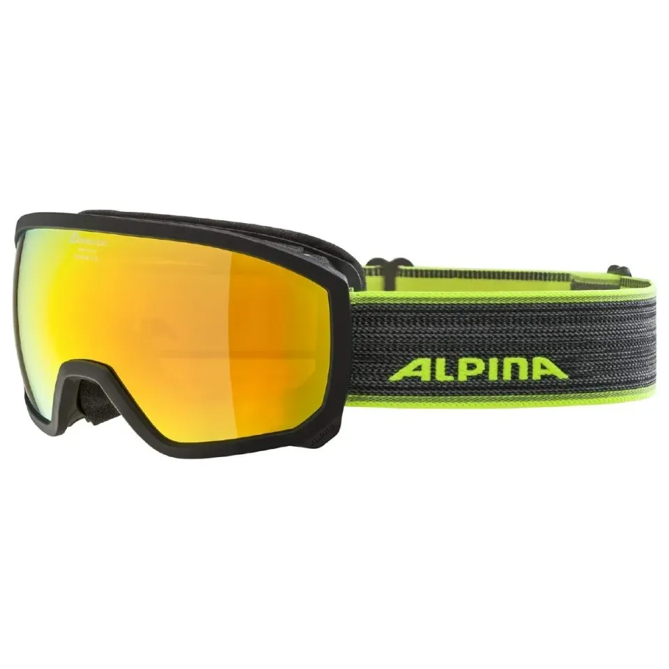 Alpina Sport Scarabeo maschera sci junior specchiata