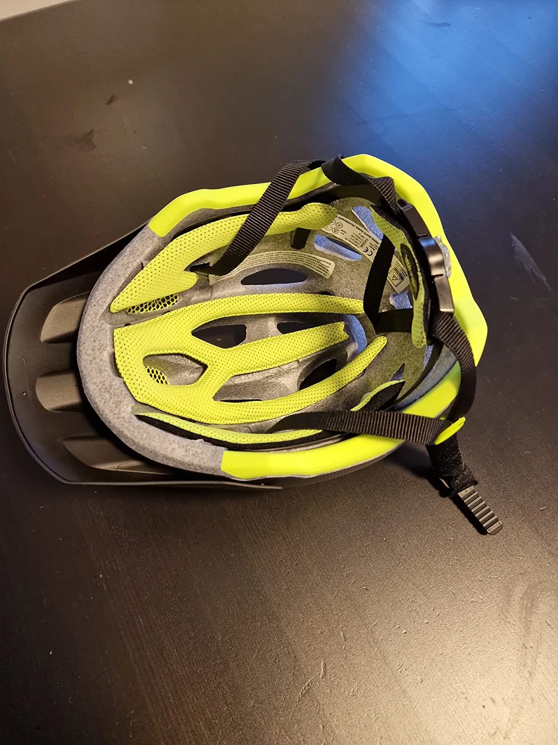Alpina Carapax JR casco MTB junior 51-56 cm giallo