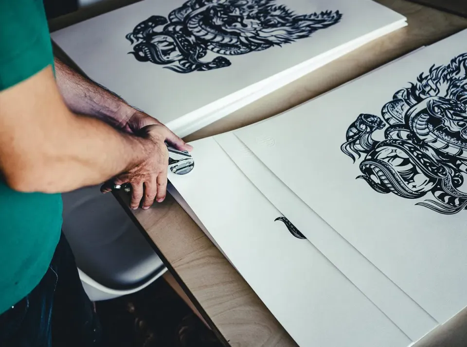 Dyedbro Signed RRR Print stampa 50x70 firmata