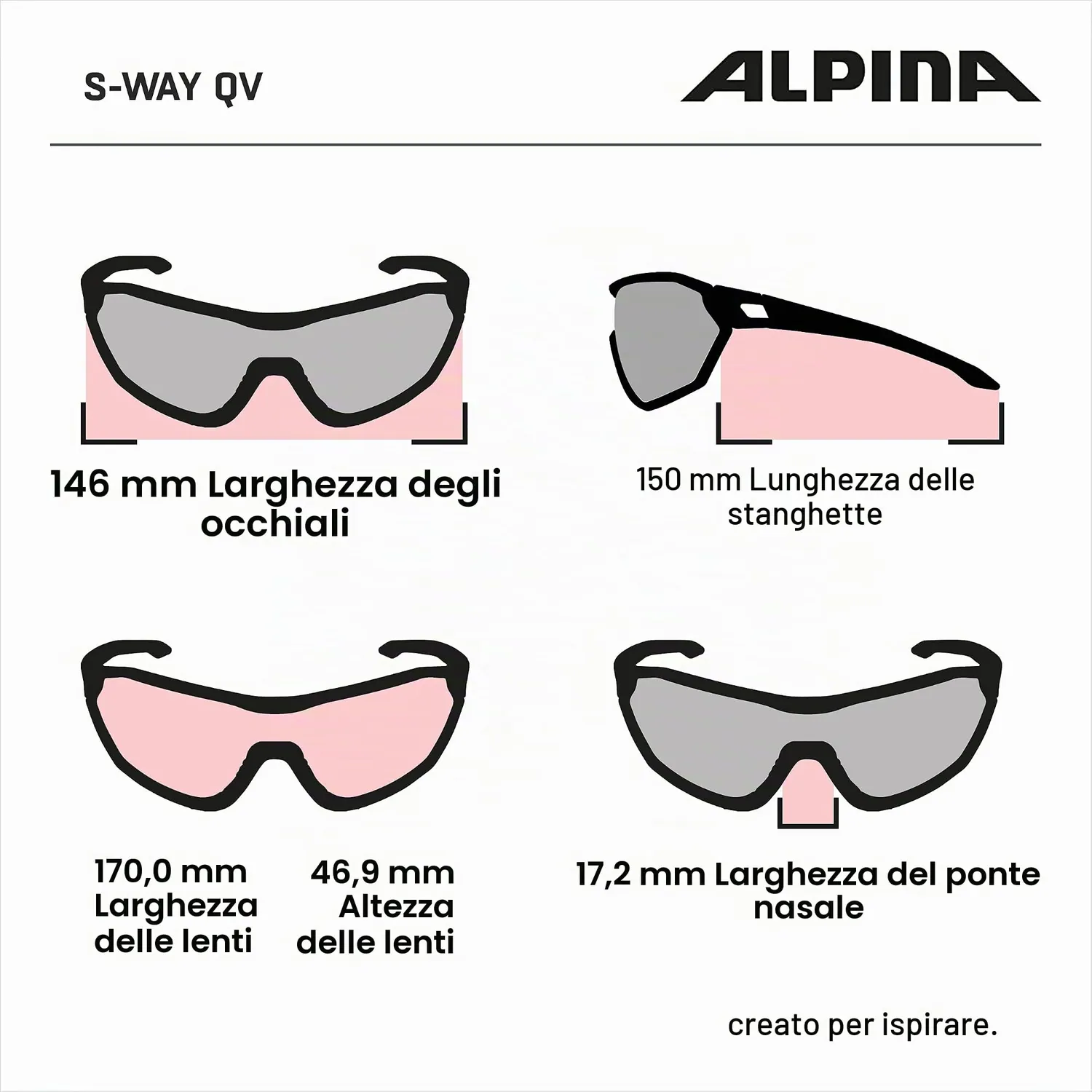 Alpina S-Way QVM+ occhiali bici fotocromatici