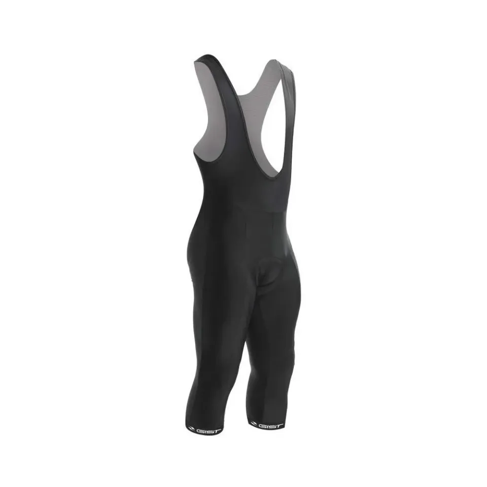Gist Cycling Winter 3/4 calzamaglia bici con bretelle XL nera