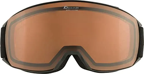 Alpina Nakiska maschera sci black-rose matt fotocromatica