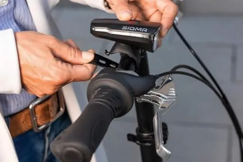 Sigma Aura 60 + Nugget II kit luci bici USB 60 lux