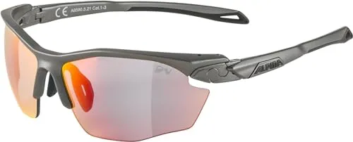 Alpina Twist Five HR QV occhiali sportivi cool-grey matt polarizzati