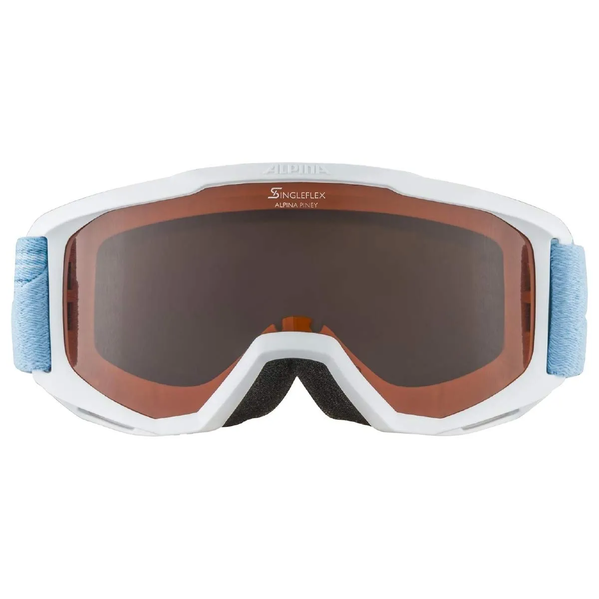 Alpina Piney maschera sci bambini Hicon antiappannante