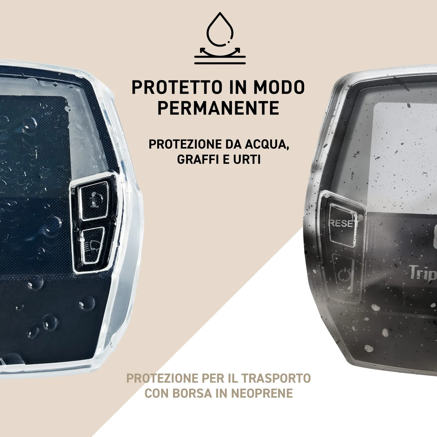 Borgen protezione display Bosch Intuvia TPU trasparente