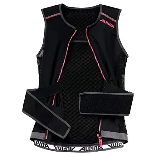 Alpina JSP 3.0 gilet protettivo bambina nero-blu paraschiena