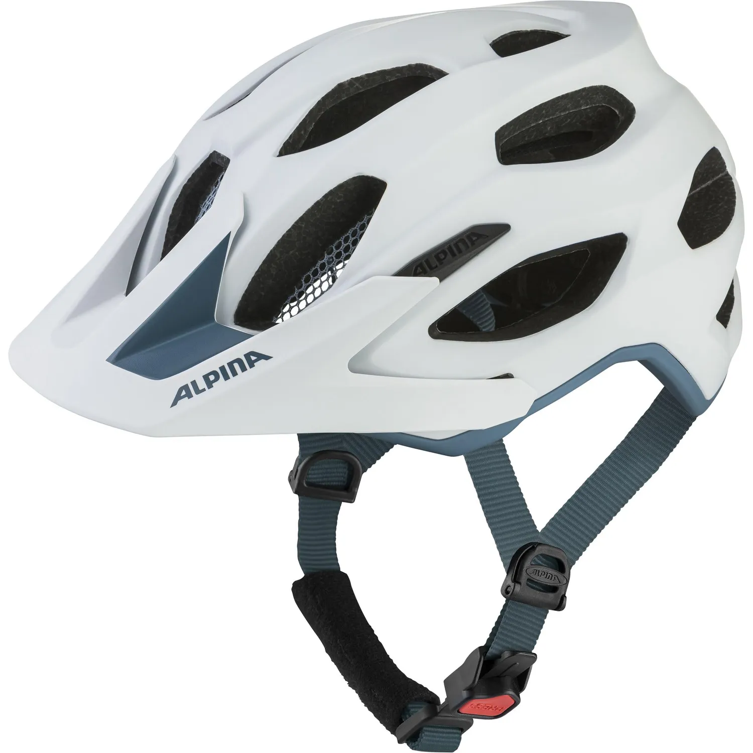 Alpina Carapax 2.0 casco mtb 52-57 cm black matt visiera