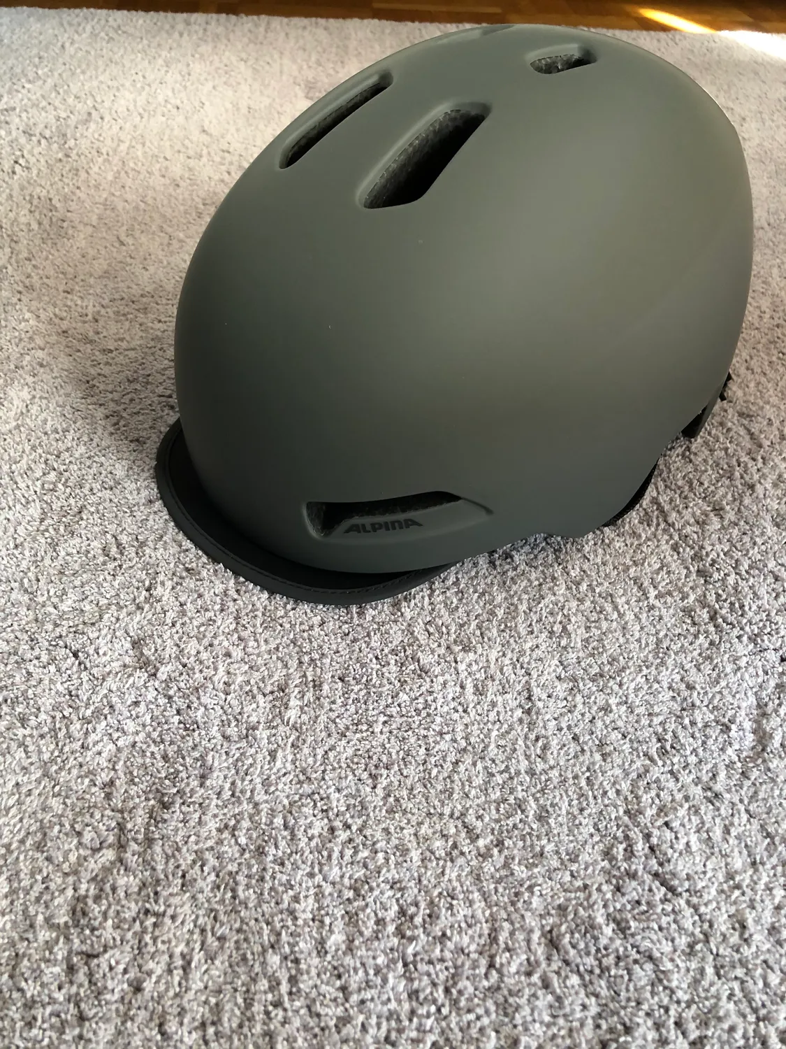 Alpina Brooklyn casco bici 52-57 cm Black matt urbano