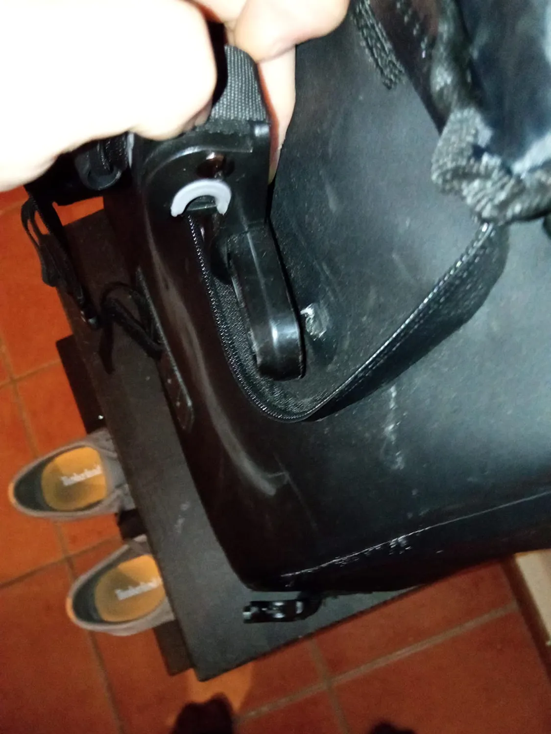 Borgen 3 in 1 borsa portapacchi bici blu 25L impermeabile