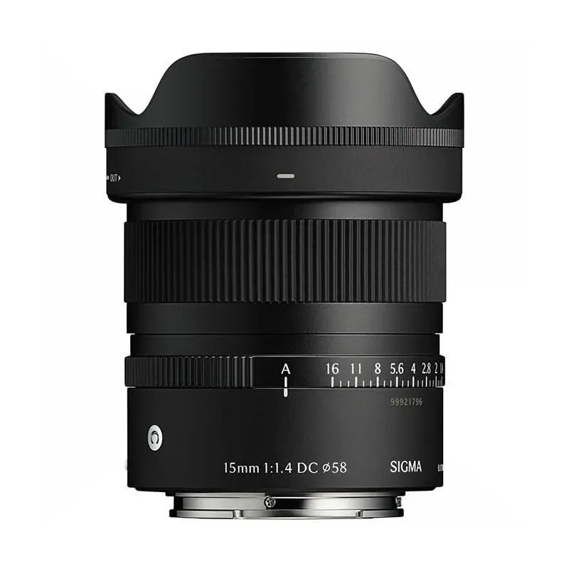 Sigma Contemporary 15mm f/1.4 DC obiettivo Sony E APS-C