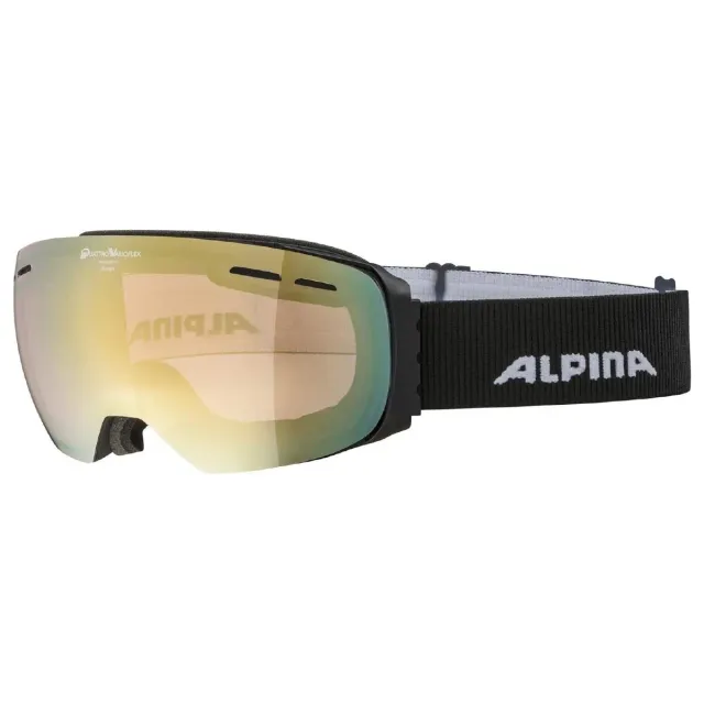 Alpina Granby QHM maschera sci contrasto specchiata