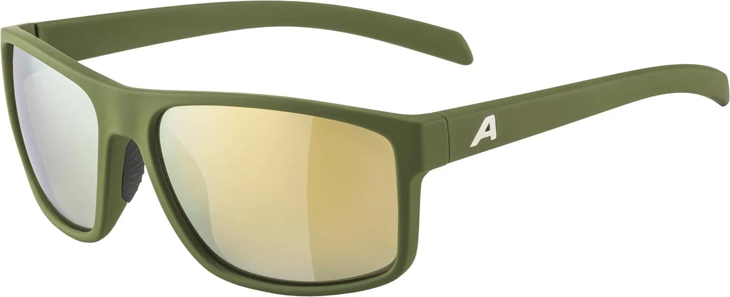 Alpina Nacan I occhiali da sole Black Matt specchiati