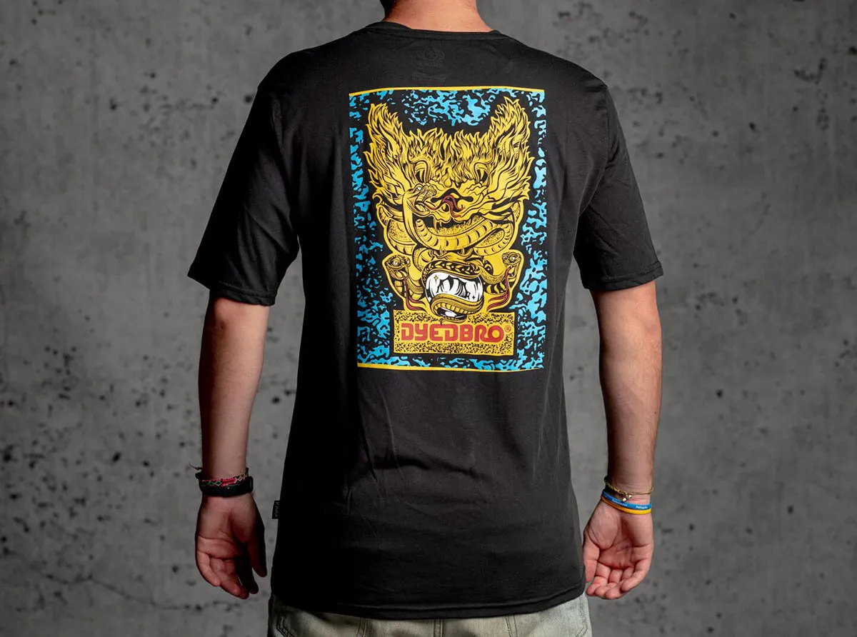 Dyedbro Snake Tech Tee t-shirt tecnica M traspirante
