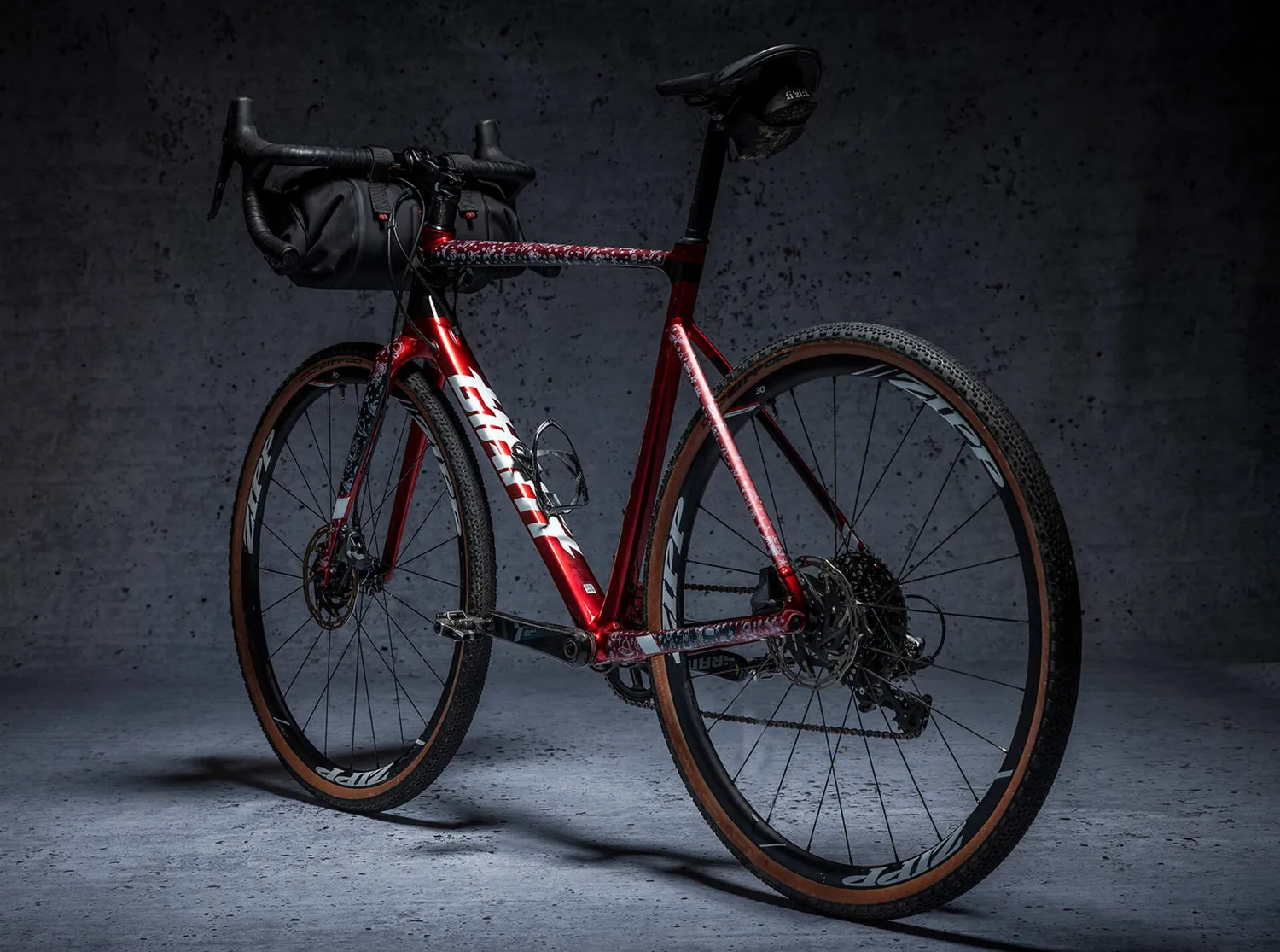 Dyedbro Space Trip protezione telaio gravel bianca