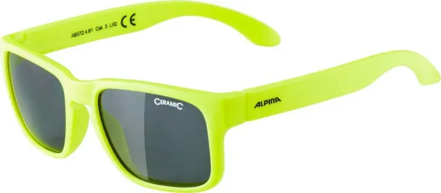Alpina Mitzo occhiali sole bambini nero leggeri 20 g