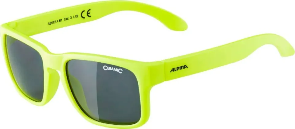Alpina Mitzo occhiali sole bambini nero leggeri 20 g