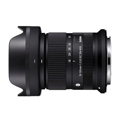 Sigma Contemporary 18-50mm F2.8 DC DN obiettivo Canon RF luminoso