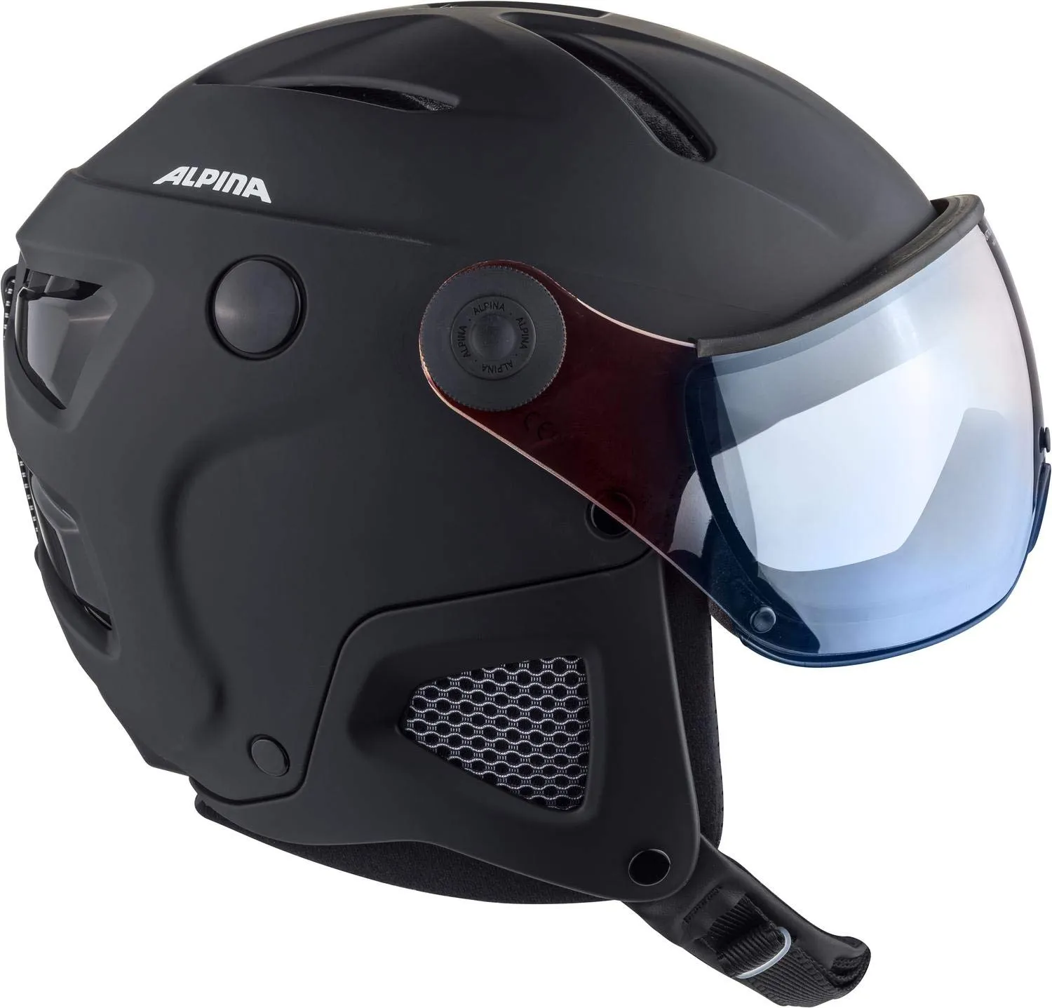 Alpina Attelas Visor QVMM casco sci con visiera