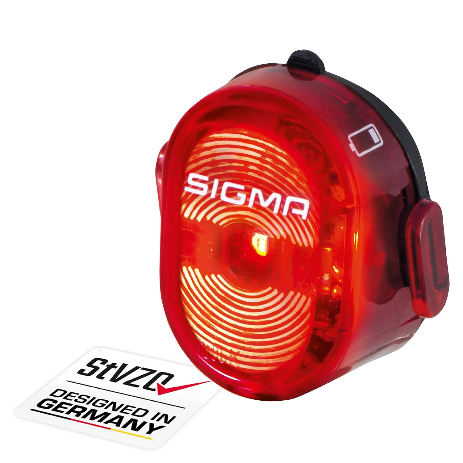 Sigma Aura 60 + Nugget II kit luci bici USB 60 lux