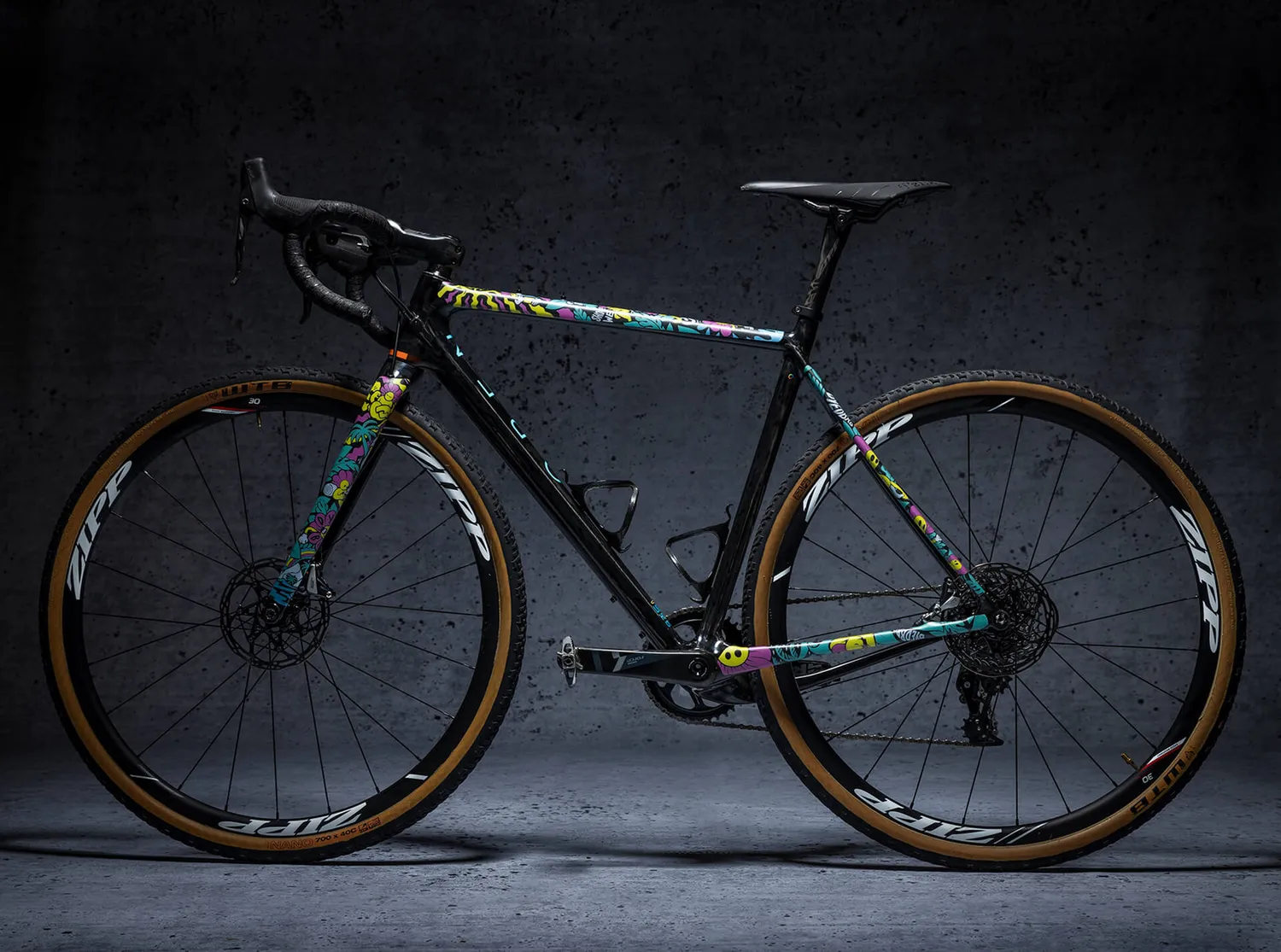 Dyedbro Victor Brousseaud Gravel pellicola telaio Colour opaca