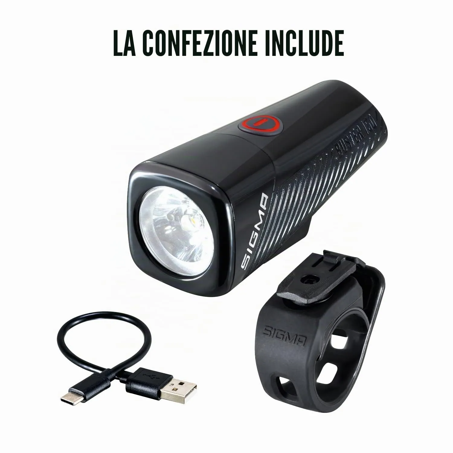 Sigma Buster 150 + Nugget II fanale bici 150 lumen