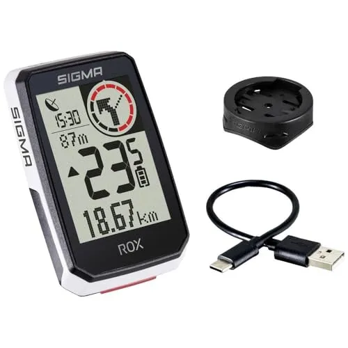 Sigma Rox 2.0 ciclocomputer GPS nero Top Mount navigazione