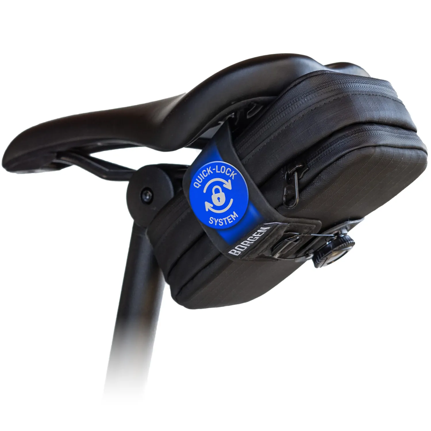 Borgen borsa sottosella bici nera S 120 g idrorepellente