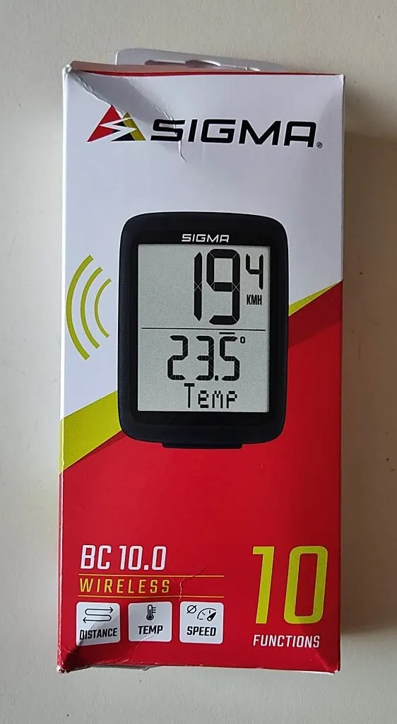 SIGMA BC 10.0 ciclocomputer bici con filo