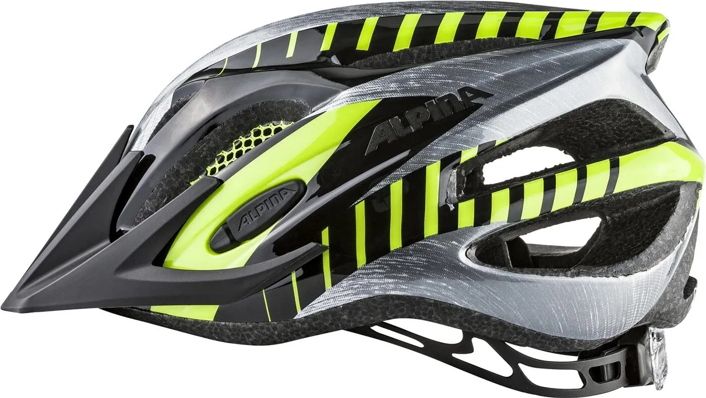 Alpina Firebird Jr 2.0 casco bici 50-55 cm black steelgrey