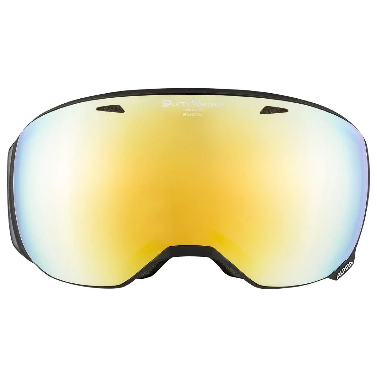 Alpina Big Horn Q-Lite maschera sci snowboard contrasto