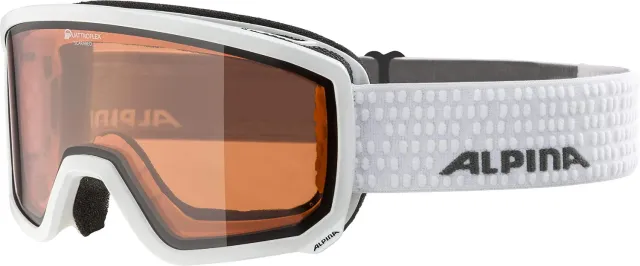 Alpina Sport Scarabeo QH maschera sci bambino arancione