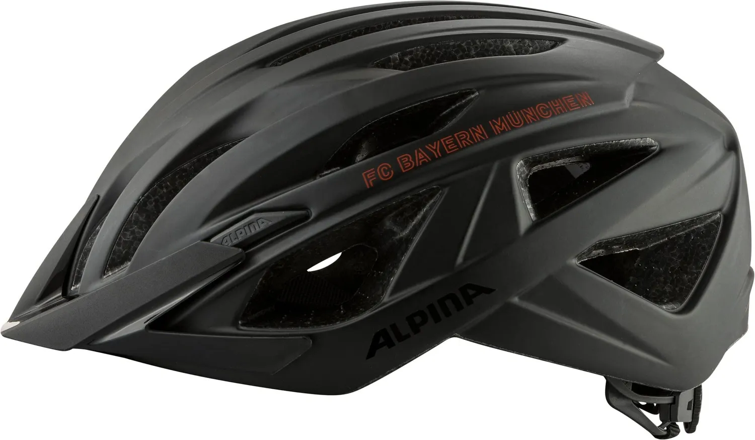 Alpina Parana FCB casco bici 55-59 cm nero Bayern