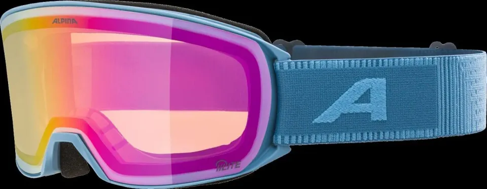 Alpina Nakiska Q-Lite maschera sci vista media specchio