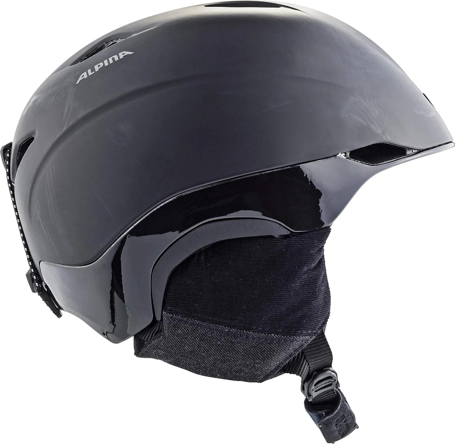 Alpina Parsena casco sci nero matt 52-56 slim